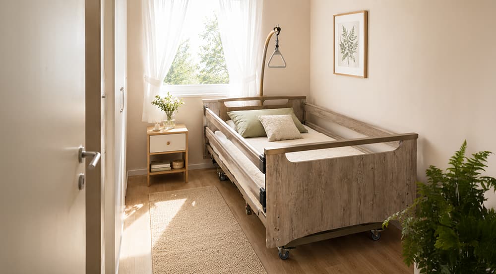 Lit médicalisé dans une petite chambre : est-ce vraiment possible ? lit médicalisé petite chambre