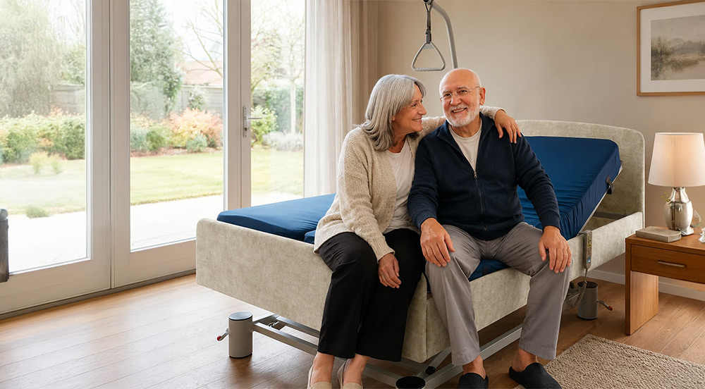 lit medicalise couple dormir ensemble